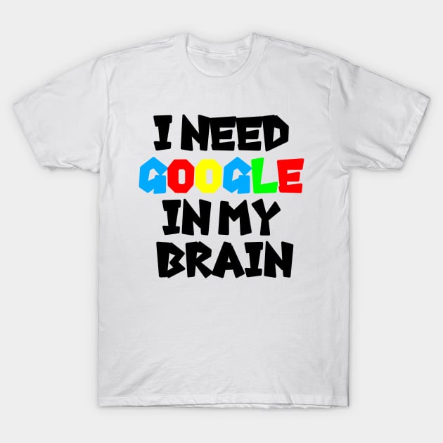 I need GOOGLE T-Shirt by CreativeWorld96